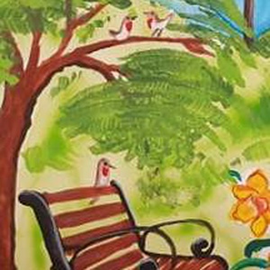 Kézzel festett Házszámtábla HenneTE részére - otthon & életmód - ház & kert - házszám - Meska.hu