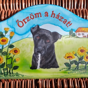 Házszám tábla A5 méretben - otthon & életmód - ház & kert - házszám - Meska.hu