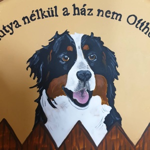 Üdvözlőtábla rendelés - otthon & életmód - dekoráció - ajtó- és ablak dekoráció - ajtótábla - Meska.hu