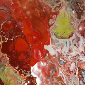 Ritánti Fluid festmény, Carmen  - művészet - festmény - akril - Meska.hu