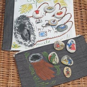 A kesztyű, kavicsmese - játék & sport - készségfejlesztő és logikai játék - memória játékok - Meska.hu