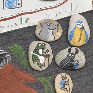 A kesztyű, kavicsmese - játék & sport - készségfejlesztő és logikai játék - memória játékok - Meska.hu