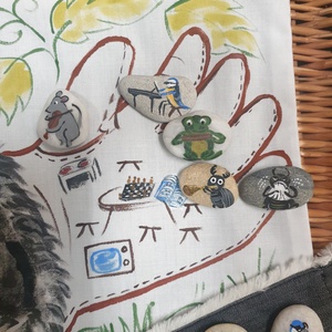 A kesztyű, kavicsmese - játék & sport - készségfejlesztő és logikai játék - memória játékok - Meska.hu