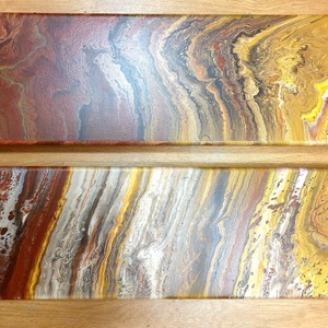 Tigrisszem  - művészet - festmény - akril - Meska.hu