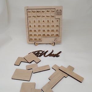 Totiwood puzzle naptár Német - otthon & életmód - papír, írószer - naptár & tervező - Meska.hu