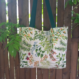 Herbal vászontáska  - táska & tok - kézitáska & válltáska - válltáska - Meska.hu