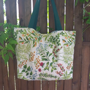 Herbal vászontáska  - táska & tok - kézitáska & válltáska - válltáska - Meska.hu