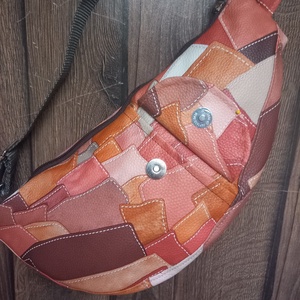 Foltos testtáska - Meska.hu