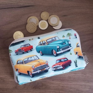 Oldtimer, hétrekeszes pénztárca, Táska & Tok, Pénztárca & Más tok, Pénztárca, Női pénztárca, Varrás, MESKA
