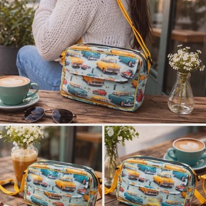 Old timer válltáska/crossbody - táska & tok - kézitáska & válltáska - vállon átvethető táska - Meska.hu