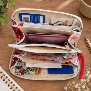 Rose pénztárca - táska & tok - pénztárca & más tok - aprópénztartó - Meska.hu