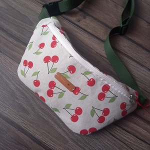 Cherry övtáska, testtáska - Meska.hu