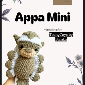 Mini Appa az égibölény horgolási mintaleírás, DIY (Csináld magad), Szabásminta, útmutató, Horgolási minta, , MESKA