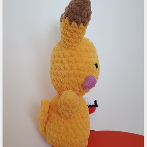 Pikachu horgolt amigurumi plüss játék  - játék & sport - plüssállat & játékfigura - plüss mesefigurák - Meska.hu