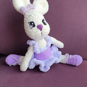 Horgolt amigurumi plüss nyuszi - játék & sport - plüssállat & játékfigura - nyuszi - Meska.hu