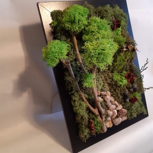 Zuzmó kép. Élő kép, örökzöld kép. - otthon & életmód - dekoráció - kép & falikép - Meska.hu