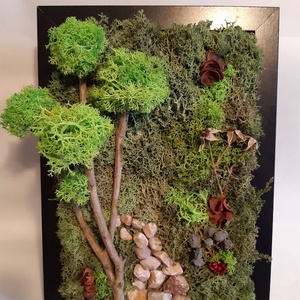 Zuzmó kép. Élő kép, örökzöld kép. - otthon & életmód - dekoráció - kép & falikép - Meska.hu