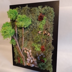 Zuzmó kép. Élő kép, örökzöld kép. - otthon & életmód - dekoráció - kép & falikép - Meska.hu