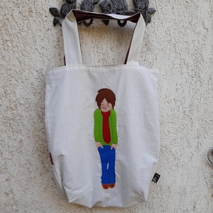 Kamasz fiús táska. Felejtsd el a műanyagot! - táska & tok - bevásárlás & shopper táska - shopper, textiltáska, szatyor - Meska.hu