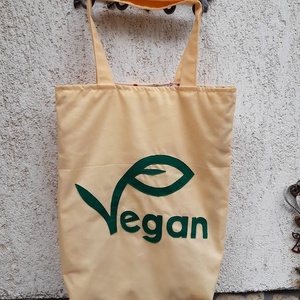 Felejtsd el a műanyagot! Vagány vegan táska. - táska & tok - bevásárlás & shopper táska - shopper, textiltáska, szatyor - Meska.hu