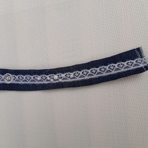 Farmer karkötő gyöngyökkel és csipkével. - ékszer - karkötő - gyöngyös karkötő - Meska.hu Farmer karkötő gyöngyökkel és csipkével. - ékszer - karkötő - gyöngyös karkötő - Meska.hu