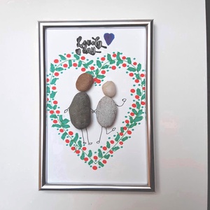 Szép napot! - kavicskép, Otthon & Életmód, Dekoráció, Kép & Falikép, Kavics kép, Mindenmás, MESKA