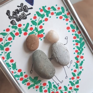 Szép napot! - kavicskép - otthon & életmód - dekoráció - kép & falikép - kavics kép - Meska.hu