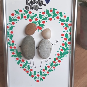 Szép napot! - kavicskép - otthon & életmód - dekoráció - kép & falikép - kavics kép - Meska.hu