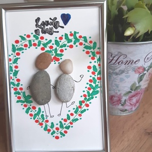 Szép napot! - kavicskép - otthon & életmód - dekoráció - kép & falikép - kavics kép - Meska.hu