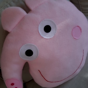 Peppa malac párna - otthon & életmód - babaszoba, gyerekszoba - gyerek díszpárna - Meska.hu