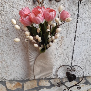 Tavaszi ajtódísz - otthon & életmód - dekoráció - ajtó- és ablak dekoráció - ablakdísz - Meska.hu