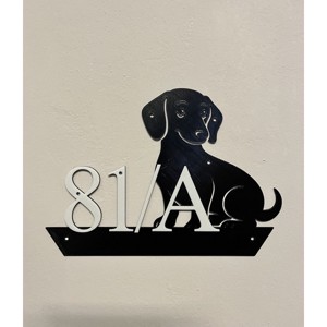 3D Nyomtatott Számos Házszámtábla Tacskóval , Otthon & Életmód, Ház & Kert, Házszám, , MESKA