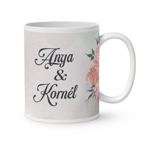 Kérd a neveddel - Szívem Kicsi Fia mintás bögre - otthon & életmód - konyhafelszerelés, tálalás - tálalás - bögre & csésze - Meska.hu