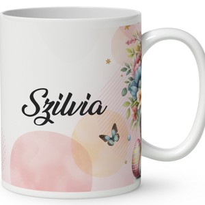 Névvel kérhető - Tündéri alvó húsvéti nyuszika mintás bögre - otthon & életmód - konyhafelszerelés, tálalás - tálalás - bögre & csésze - Meska.hu