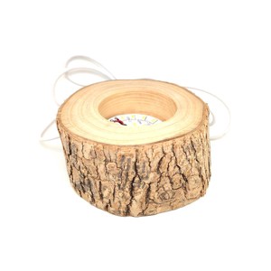 Fa rönk LED világító talp fehér 1012 cm USB csatlakozással ásványokhoz, Kellékek & szerszámok, Ásvány alapanyag, Ásvány lámpa, , MESKA