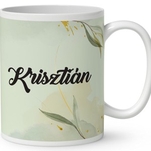 Kérd a Neveddel - Cuki breki béka mintás bögre - otthon & életmód - konyhafelszerelés, tálalás - tálalás - bögre & csésze - Meska.hu