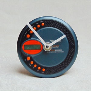 Retro Watson MP3 walkman CD lejátszó aszali vagy fali óra zenészeknek, DJ -nek, zene rajongóknak, férfiaknak - 3, Otthon & Életmód, Dekoráció, Fali és függő dekoráció, Falióra & óra, Újrahasznosított alapanyagból készült termékek, Mindenmás, MESKA