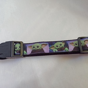 Mintás kutyanyakörv (Baby Yoda) - Meska.hu