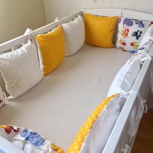  Napsárga  rácsvédő párna szett 6 db-os -  - Meska.hu