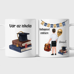 Óvodai ballagási bögre ovis kisfiúnak - Meska.hu