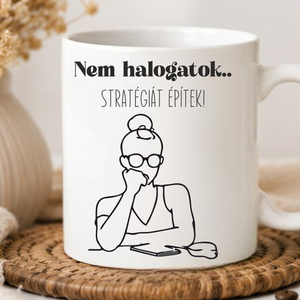 Nem halogatok - bögre, Otthon & Életmód, Konyhafelszerelés, tálalás, Tálalás, Bögre & Csésze, Mindenmás, MESKA