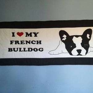 Kutyás falvédő - Meska.hu