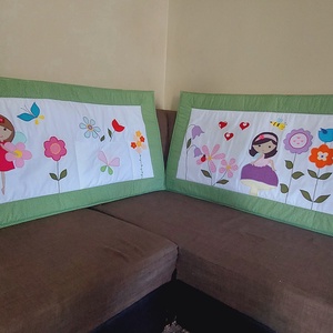 Pamutvászon falvédő  - Meska.hu