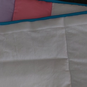 Színes patchwork falvédő  - otthon & életmód - lakástextil - falvédő - Meska.hu