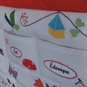 Zsebes falvédő  - otthon & életmód - lakástextil - falvédő - Meska.hu