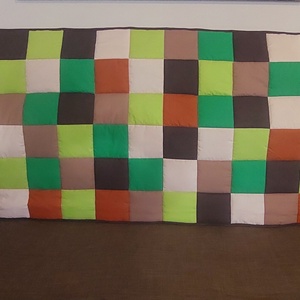 Barna, zöld falvédő  - Meska.hu