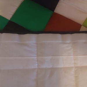 Barna, zöld falvédő  - otthon & életmód - lakástextil - falvédő - Meska.hu