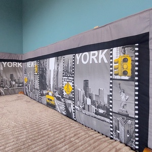 New York mintás falvédő  - Meska.hu