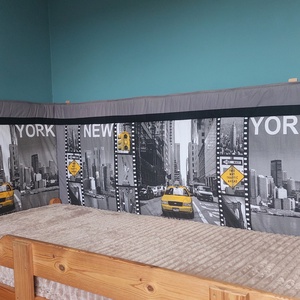 New York mintás falvédő  - otthon & életmód - lakástextil - falvédő - Meska.hu