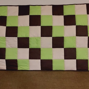 Lime,barna,natúr falvédő  - otthon & életmód - lakástextil - falvédő - Meska.hu